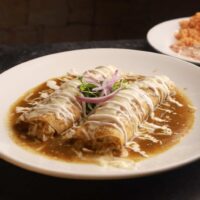 Not your MAMA’s GREEN ENCHILADAS