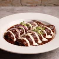 ENCHILADAS de MOLE